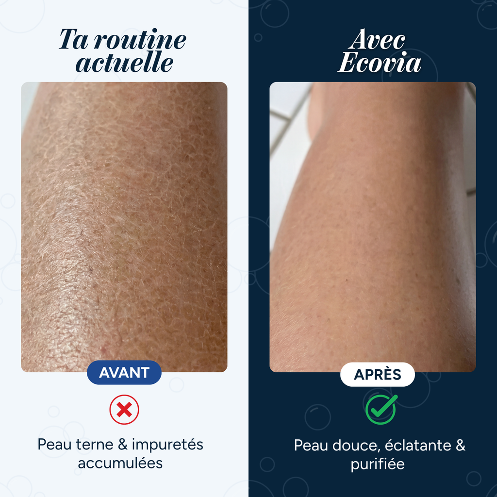Serviette de douche exfoliante Ecovia France