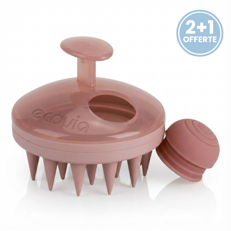 ScalpCare – Brosse exfoliante pour cuir chevelu Ecovia France
