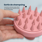ScalpCare – Brosse exfoliante pour cuir chevelu Ecovia France