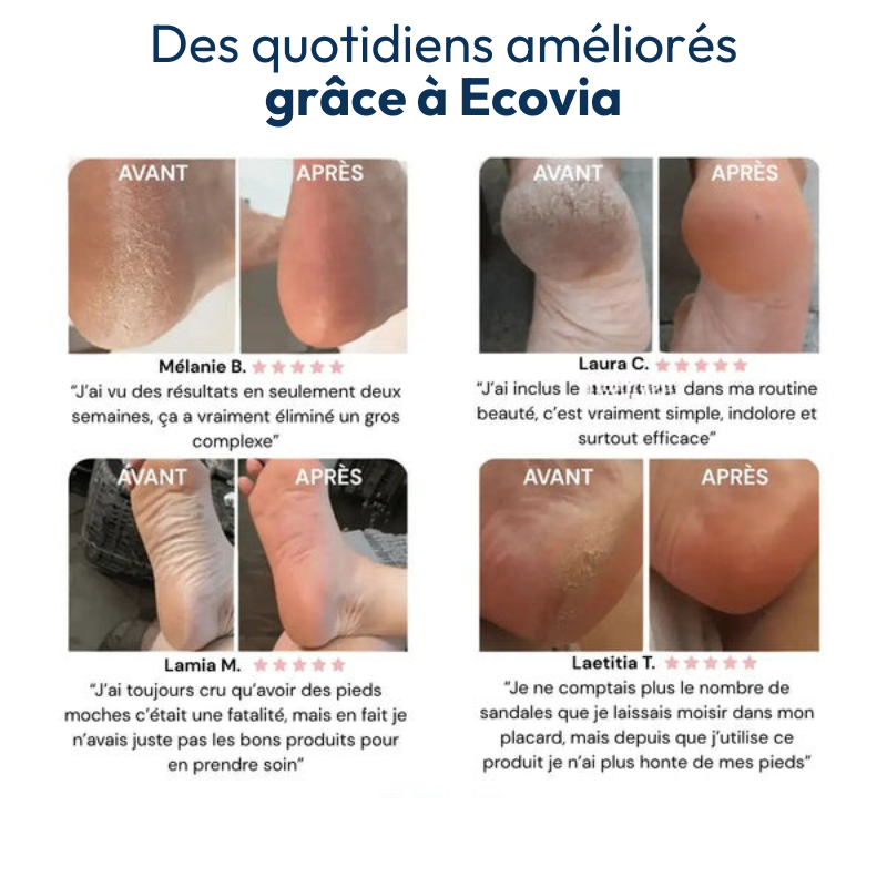 Masque peeling magique pour les pieds Ecovia France