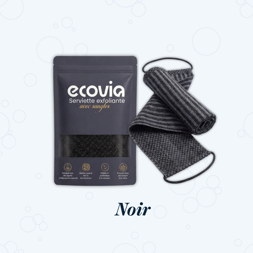 Serviette de douche exfoliante Ecovia France