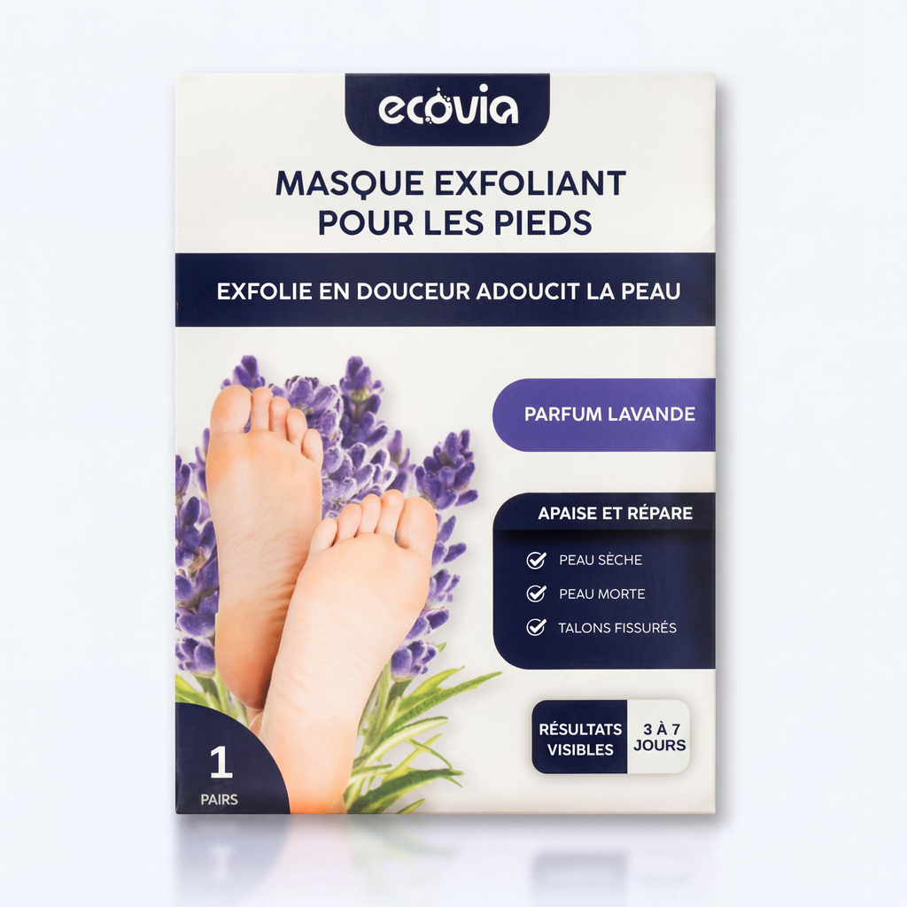 Masque peeling magique pour les pieds Ecovia France